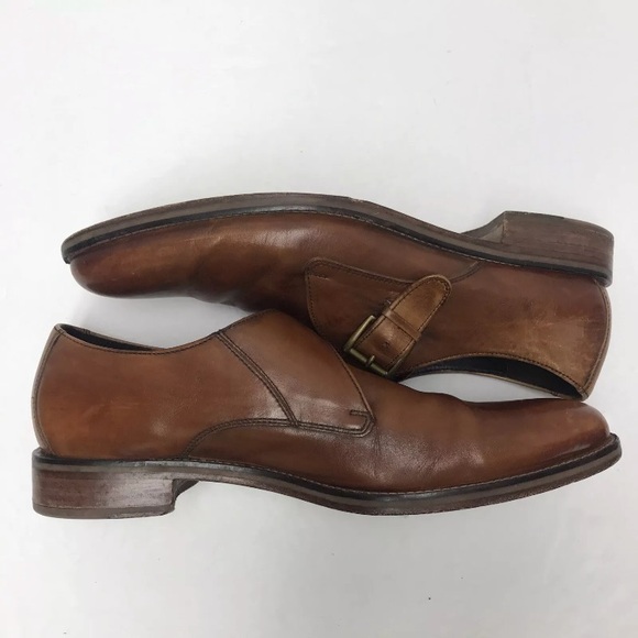Cole Haan Air Men’s Size 11 Brown Madison single Monk Strap shoes - Picture 14 of 16